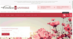 Desktop Screenshot of eschenapotheke.de